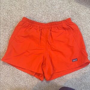 Patagonia baggies orange medium